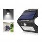 1W Solar 15 LED PIR Motion Sensor Security Wall Light Waterproof for Garden