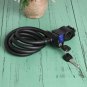 Anti Theft Black Bike Lock Steel Wire Safe Bicycle Carbon Lock MTB Mountain Road