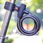 Anti Theft Black Bike Lock Steel Wire Safe Bicycle Carbon Lock MTB Mountain Road