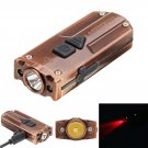 Astrolux K1 Bronze XP-G3 350LM USB Stainless Steel Mini LED Keychain Gift Collec