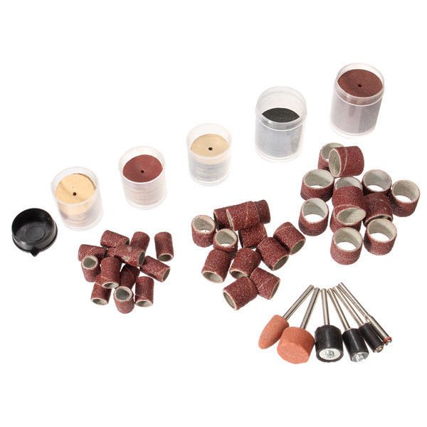 205pcs Rotary Tool Accessories Sanding Drum Kit for Dremel Power Tool