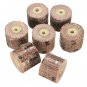7pcs Flap Sanding Wheel 80-600 Grit With a 1/8 Inch Mandrel fit Dremel Grinder