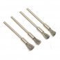 32pcs Wire Steel Brass Brushes Polishing Brush Wheels Set for Dremel Rotary Tool