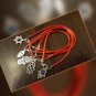 5pcs KABBALAH HAND Made Red Rope String Bracelet EVIL Eye Jewelry Kabala Luck