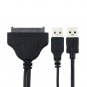 USB3.0+2.0 to SATA 22Pin Cable Adapter for 2.5" inch HDD Hard Drive