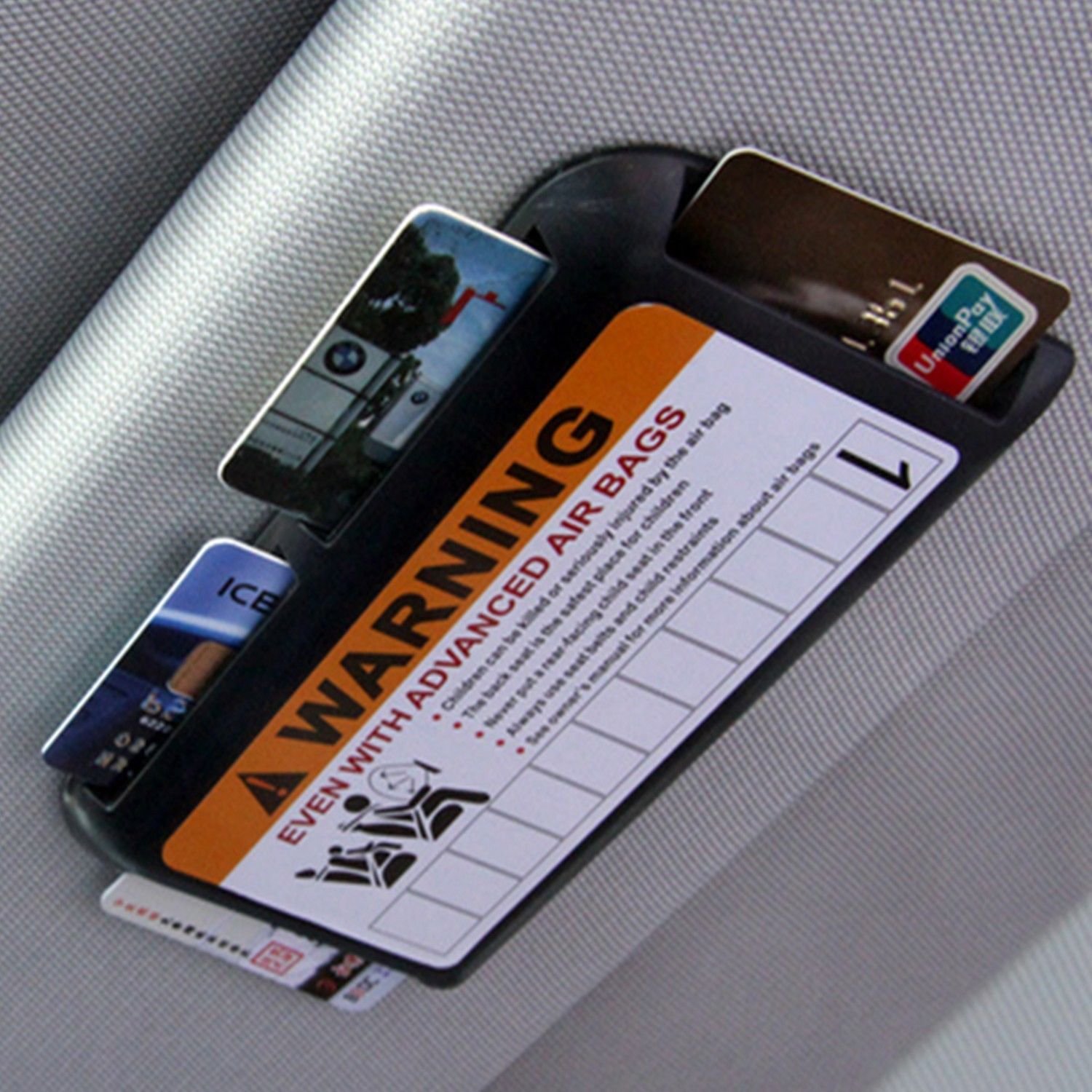 Car Parking Card Holder High-speed IC Card Clip Visor Clip Organizer Parking