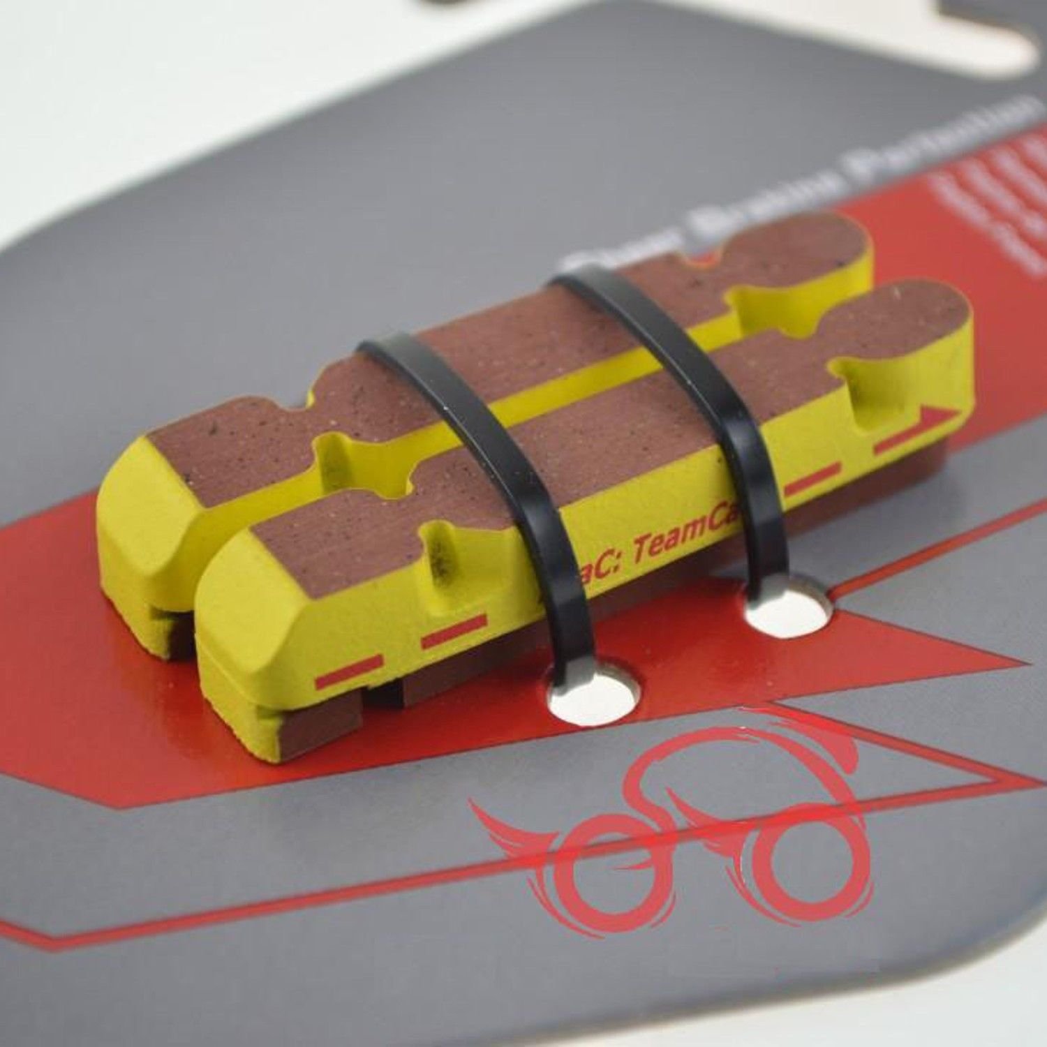 1 pair Premier elastomer compound specifically for carbon rim use Caliper Insert