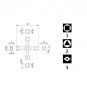 Universal Cross KEY Triangle KEY for Train Electrical Elevator Cabinet Valve All