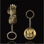 Avengers Infinity War Keychain Thanos Infinit Power Gaunlet Spirit Stone Groot