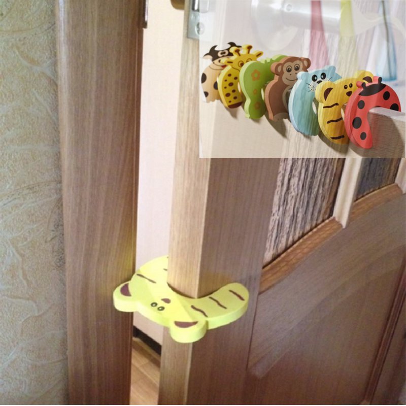 Baby Safety Door Stopper Finger Children Safe Guard Protector Pinch