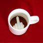 Funny Middle Finger Ceramic Cup Coffee Bottom Nice Prank Creative Gift Tea Mug