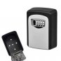 Anti Theft Key Storage Safety Box Wall Mounted 4 Digit Password Holder Lock Door