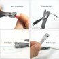Quick Knot Tool 4 in 1 Fly Fishing Clippers Line Nipper Tying w/ Zinger outdoor
