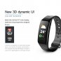 Bluetooth Smart Watch Heart Rate Blood Pressure Monitor Bracelet Fitness Tracker