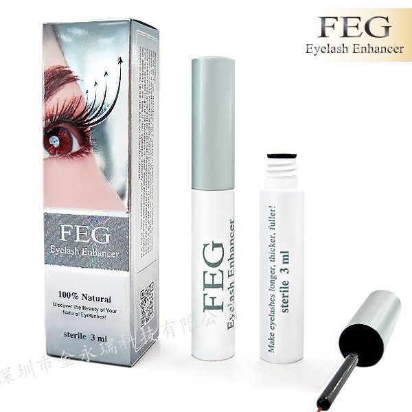 FEG Lady Eyelash Eyebrow Rapid Growth Enhancing Serum Thicker Longer Lash 3ml