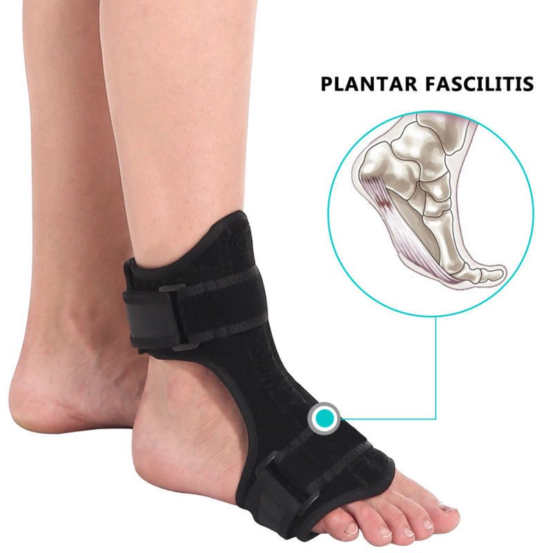Adjustable Foot Fracture Support Brace Ankle Sprain Splint Boot Drop Night Kit