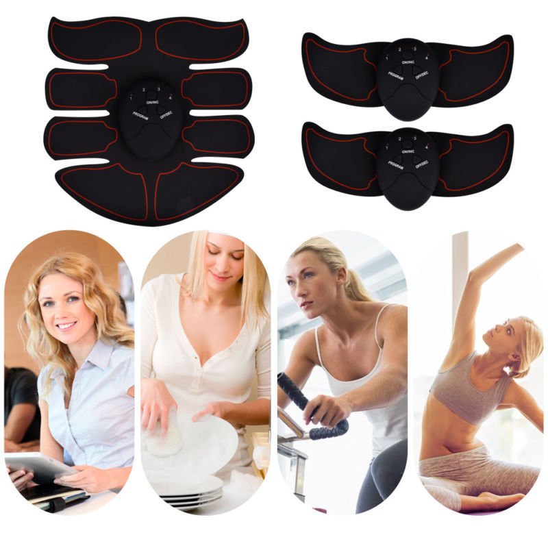8Pack Exercise ABS EMS Muscle Fit Training Gear Abdominal Body Shape Fitness Kit