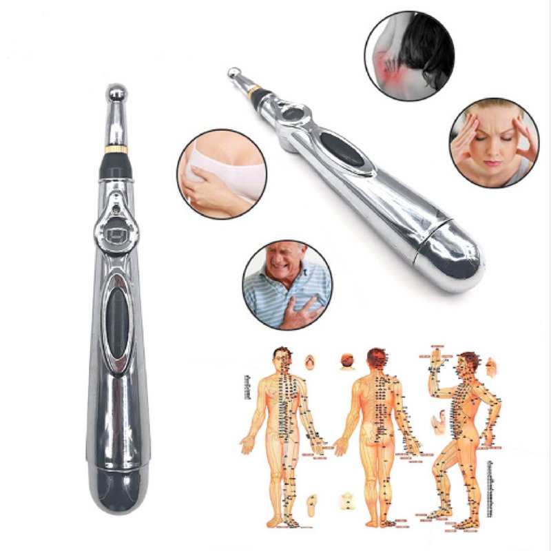 Laser Acupuncture Pen Electric Therapy Massage Pain Relief easy Like Magic New