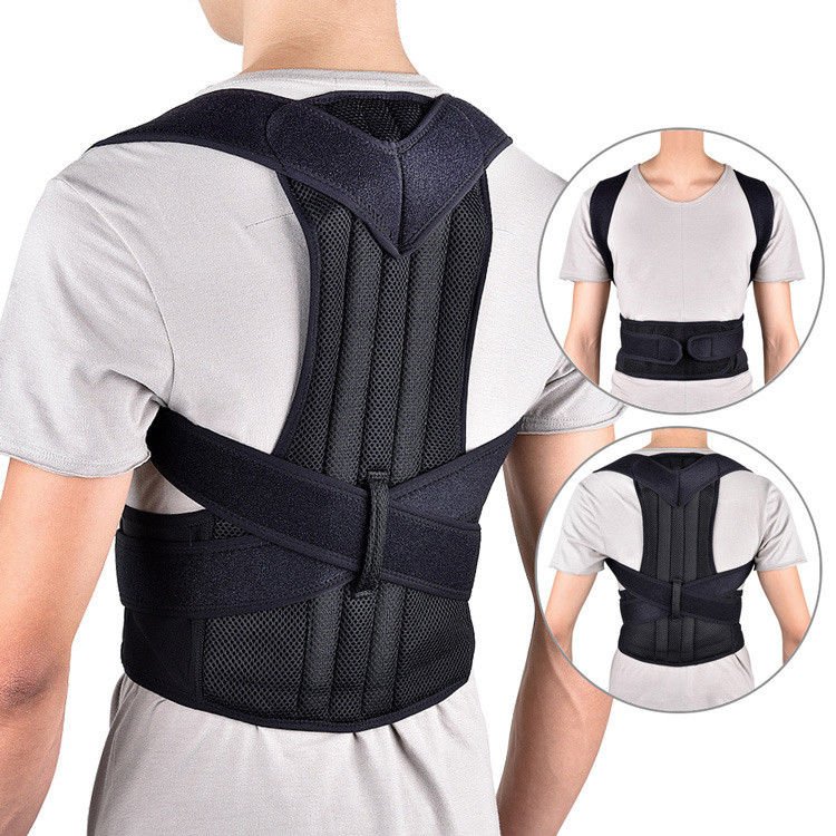 Lumbar Support Belt Strap Posture Corset for Men Men's Back Posture Correction