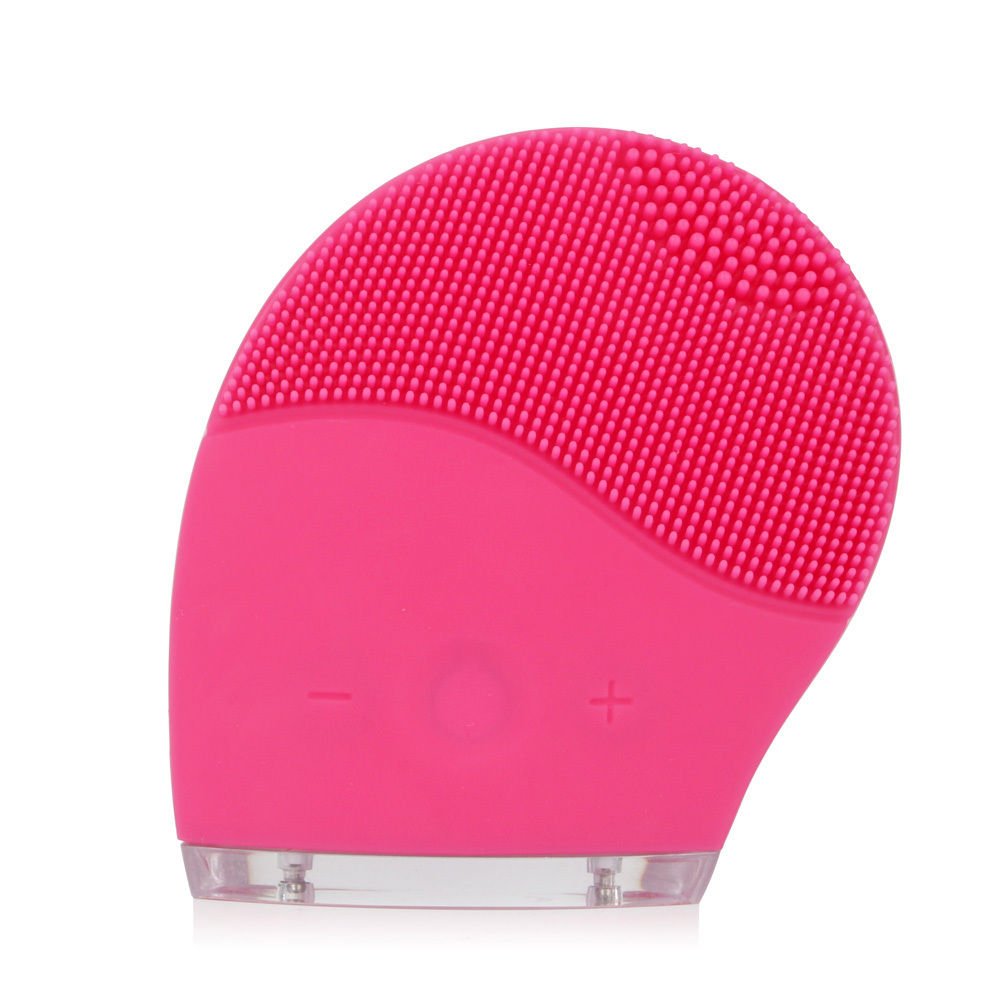 Soft Silicone Facial Cleansing Brush Super Electric Skin face washing machine US