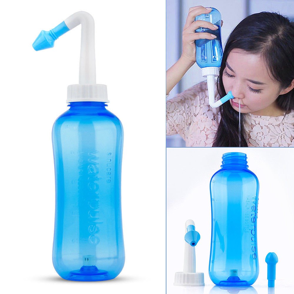 Easy to Use Hailicare Nasal Rinsing Wash Pot Device for Allergic ...