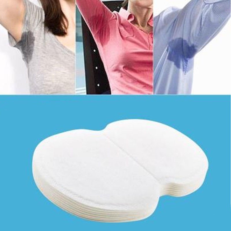 50pcs Underarm Sweat Perspiration Pads Sweating Absorb Absorbing ...