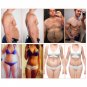 6 Pack Trainer Abdominal Toning Muscle Toner Abs Smart EMS Fitness+Arm stickers