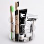 Stainless Steel Premium Toothbrush Toothpaste Cup Holder Stand for Bathroom