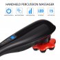 Portable Cordless Percussion Massager (Black) Body Neck Back Feet US Plug