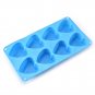 Heart-Shaped Silicone Mold Fondant Cake Decor Chocolate Baking Soap Ice DIY Tool