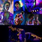 Premium Quality Painting Set Neon Glow In The Dark Face And Body Paint Party UV