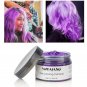 Purple Hair Color Wax Gray Hair Wax Easy Color Hair Wax For Halloween US Send