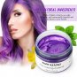 Purple Hair Color Wax Gray Hair Wax Easy Color Hair Wax For Halloween US Send
