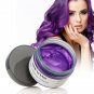 Purple Hair Color Wax Gray Hair Wax Easy Color Hair Wax For Halloween US Send