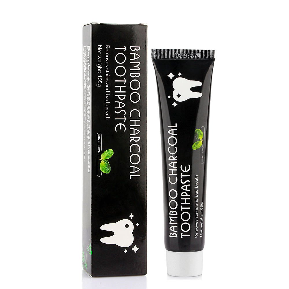 Pro 105g Bamboo Charcoal All Purpose Teeth Whitening Black Toothpaste Coco carbo
