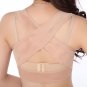 Round Shoulder Back Brace Scoliosis Lumbar Support Belt Deluxe Posture Corrector