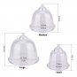 Electric Breast Massage Enhancer Machine Polyester Breast Chest Vibrate Enlarger