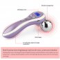 4D V Face Ball Roller Face Massager Facial Lift Tool Microcurrent Vibration Hot