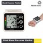 LCD Sphygmomanometer Meter Arm/Wrist Blood Pressure Monitor Pulse Health Care