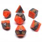 7pcs/Set TRPG Game Dungeons & Dragons Polyhedral D4-D20 Multi Sided Acrylic Dice