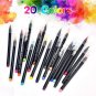 20pcs Marking Pens Set Friendly DIY Watercolor Graffiti Photo Album Markers Pens