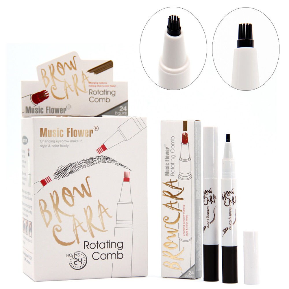 Popular Fine Sketch Liquid Eyebrow Pen Waterproof Tattoo Durable Eyebrow Pencil