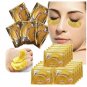1-100Pair Crystal Gold Collagen Under Eye Patches Mask DARK CIRCLES BAGS WRINKLE