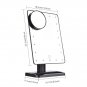 Rotatable Bluetooth Operated USB Beautify Beauties Lighted Makeup Mirror 20 LED