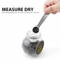 Stainless Steel Round Head Measuring Spoons Set of 6 Accurate Spoons Ingredients