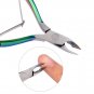 Rainbow Stainless Steel Nail Art Clipper Scissor Cuticle Nipper Cutter Pedicure