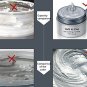 New Professional Silver Grey Hair Wax Hair Pomades Natural Hairstyle Wax