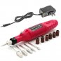 Best Electric Nail Art Tips Arcylic Drill File Machine Pen Shape & 6 Bits US/EU