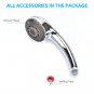 Hot sell Shower Head 7 Spray Set Luxury Spa Detachable Hand held Shower Head NEW