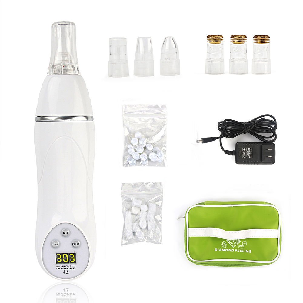 Digital Vacuum Diamond Peeling Microdermabrasion Blackhead Marks Remover Machine